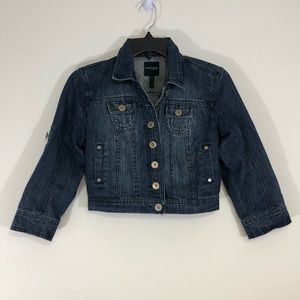 Highway Jeans cropped denim jacket a Juniors XS